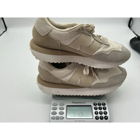 New Balance 237 Sneaker Womens 9 Cream Shoe Running Jogging Performance Gym - Picture 11 of 11